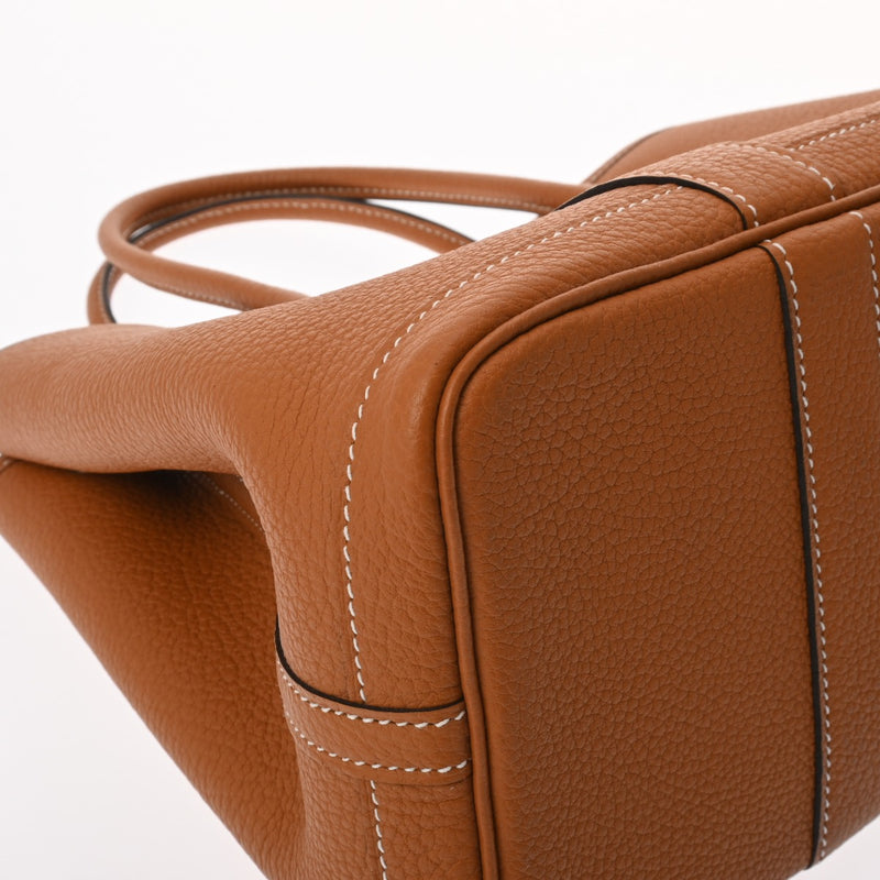 HERMES エルメス ガーデンパーティ TPM トフィ A刻印(2017年頃) レディース ネゴンダ ハンドバッグ Aランク 中古 銀蔵