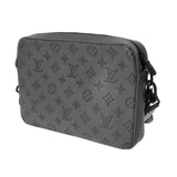 LOUIS VUITTON ルイヴィトン モノグラムシャドウ トリオメッセンジャー アンスラサイトグレー M46603 メンズ レザー ショルダーバッグ ABランク 中古 銀蔵
