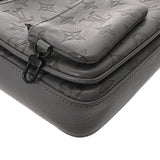 LOUIS VUITTON ルイヴィトン モノグラムシャドウ トリオメッセンジャー アンスラサイトグレー M46603 メンズ レザー ショルダーバッグ ABランク 中古 銀蔵