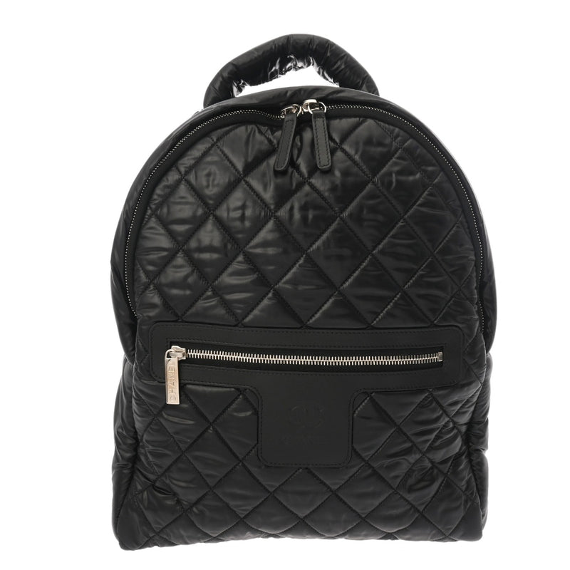 CHANEL シャネル マトラッセ バックパック コココクーン ブラック A92559 レディース ナイロン リュック・デイパック Aランク 中古 銀蔵
