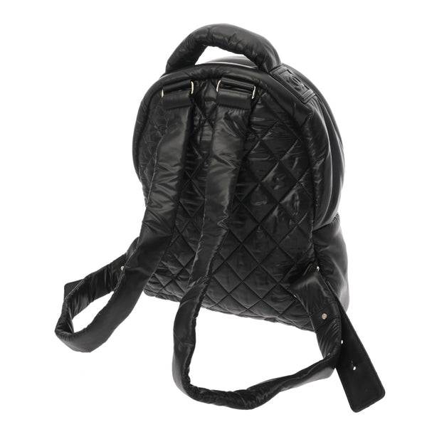 CHANEL シャネル マトラッセ バックパック コココクーン ブラック A92559 レディース ナイロン リュック・デイパック Aランク 中古 銀蔵