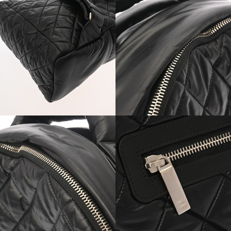 CHANEL シャネル マトラッセ バックパック コココクーン ブラック A92559 レディース ナイロン リュック・デイパック Aランク 中古 銀蔵