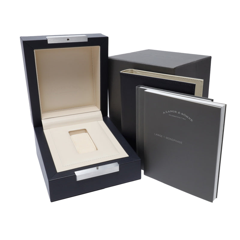 ランゲ＆ゾーネ ランゲ1 ムーンフェイズ 192.032 シルバー メンズ 腕時計 手巻き 中古 銀蔵