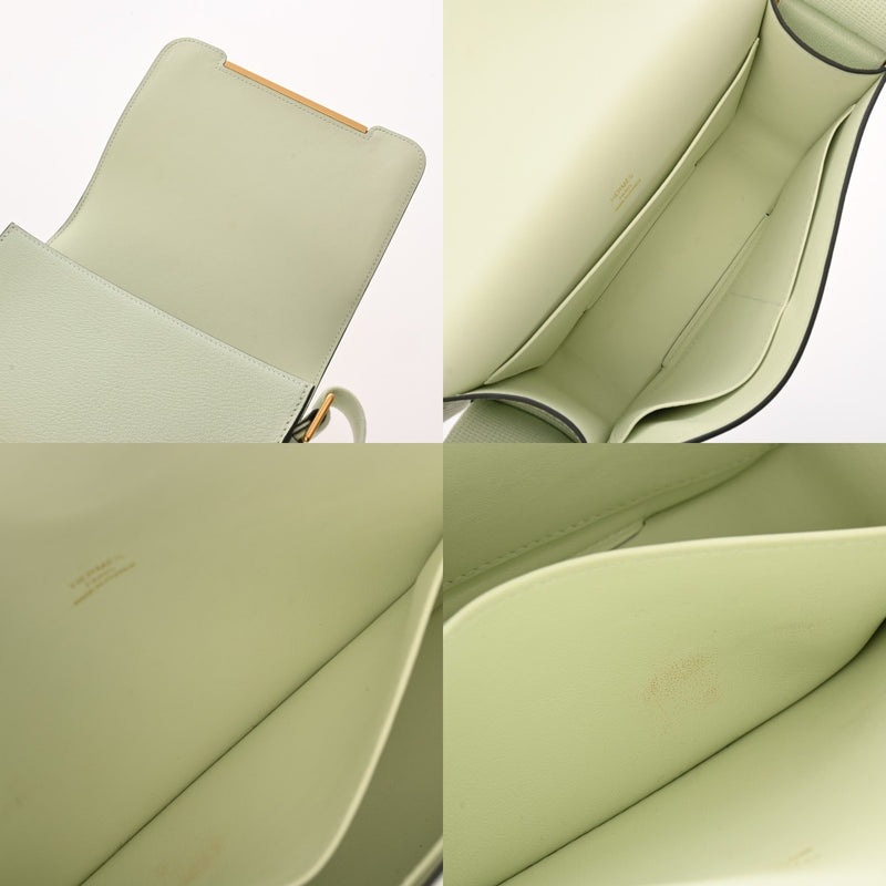 HERMES エルメス ゲタ ヴェールフィズ B刻印(2023年頃) レディース シェーブル ショルダーバッグ Aランク 中古 銀蔵