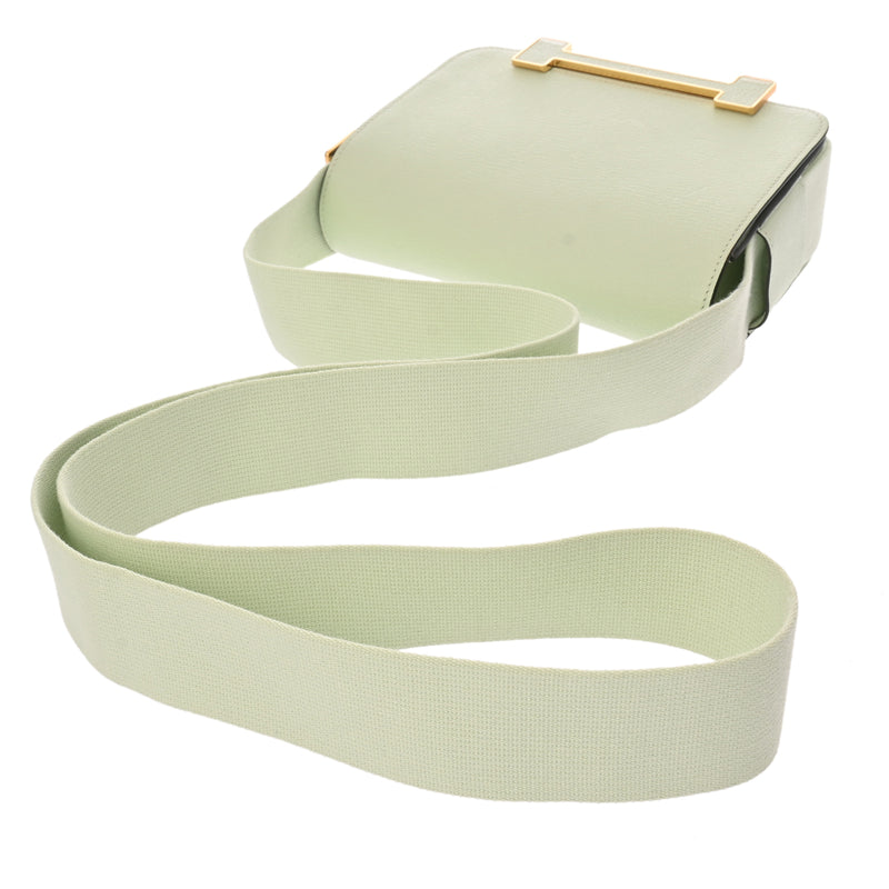 HERMES エルメス ゲタ ヴェールフィズ B刻印(2023年頃) レディース シェーブル ショルダーバッグ Aランク 中古 銀蔵