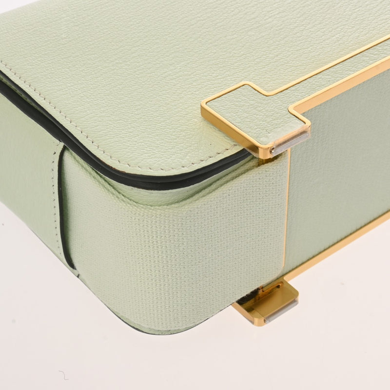 HERMES エルメス ゲタ ヴェールフィズ B刻印(2023年頃) レディース シェーブル ショルダーバッグ Aランク 中古 銀蔵