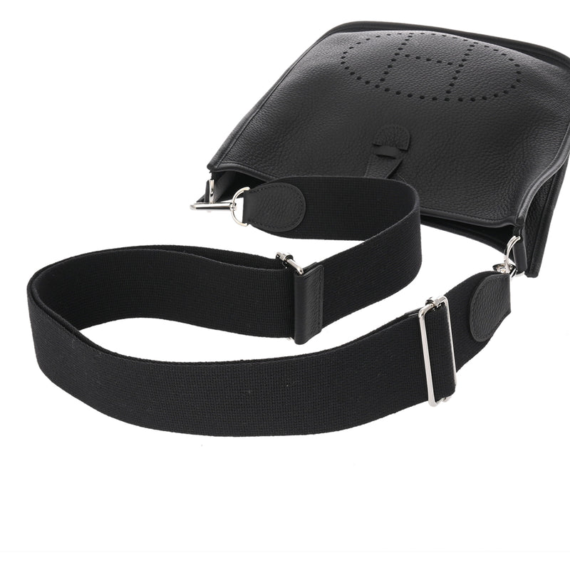 HERMES エルメス エブリン エヴリン3 PM ブルーニュイ B刻印(2023年頃) ユニセックス トリヨンクレマンス ショルダーバッグ Aランク 中古 銀蔵