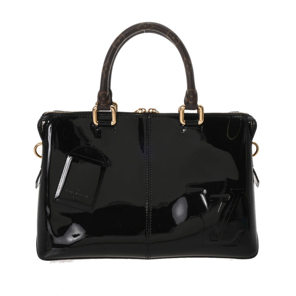LOUIS VUITTON ルイヴィトン モノグラムヴェルニ トートミロワール 2WAY ノワール M54626 レディース ヴェルニ ハンドバッグ ABランク 中古 銀蔵