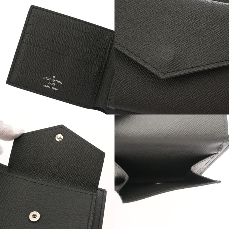 LOUIS VUITTON ルイヴィトン ダミエグラフィット ポルトフォイユ マルコ NM ブラック N63336 メンズ ダミエキャンバス 二つ折り財布 Aランク 中古 銀蔵