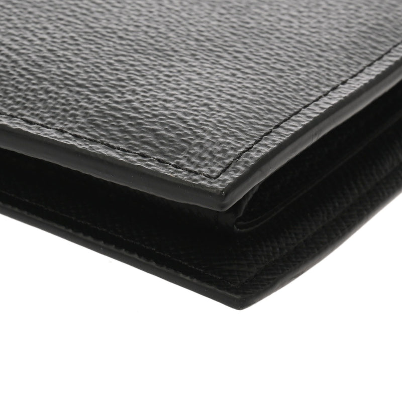 LOUIS VUITTON ルイヴィトン ダミエグラフィット ポルトフォイユ マルコ NM ブラック N63336 メンズ ダミエキャンバス 二つ折り財布 Aランク 中古 銀蔵