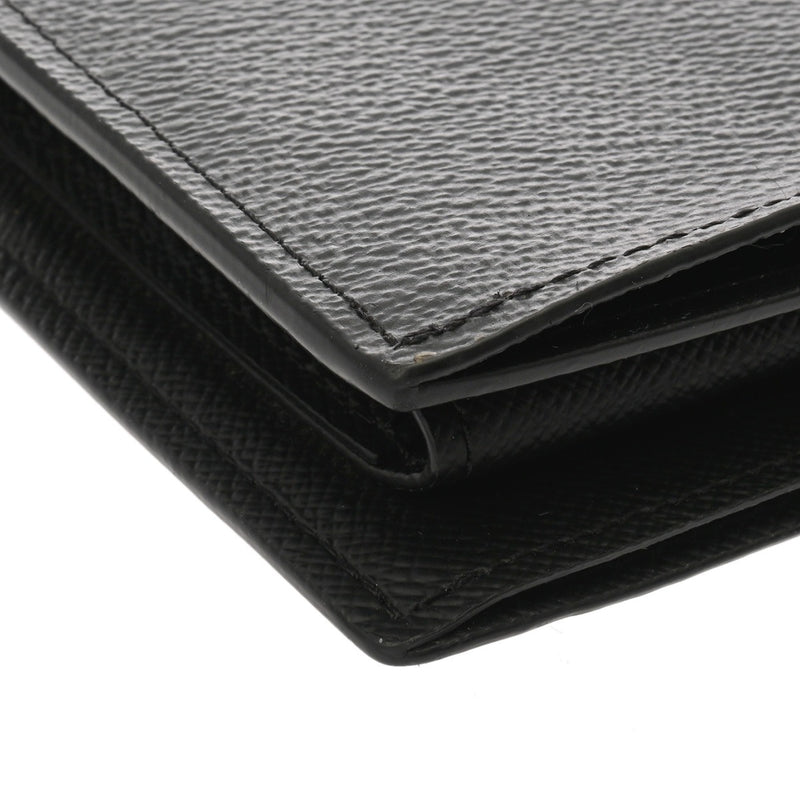 LOUIS VUITTON ルイヴィトン ダミエグラフィット ポルトフォイユ マルコ NM ブラック N63336 メンズ ダミエキャンバス 二つ折り財布 Aランク 中古 銀蔵