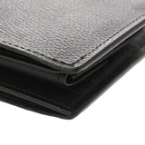 LOUIS VUITTON ルイヴィトン ダミエグラフィット ポルトフォイユ マルコ NM ブラック N63336 メンズ ダミエキャンバス 二つ折り財布 Aランク 中古 銀蔵