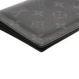 LOUIS VUITTON ルイヴィトン モノグラムエクリプス クーヴェルテュールパスポール NM ブラック M64501 ユニセックス モノグラムキャンバス パスポートケース Aランク 中古 銀蔵