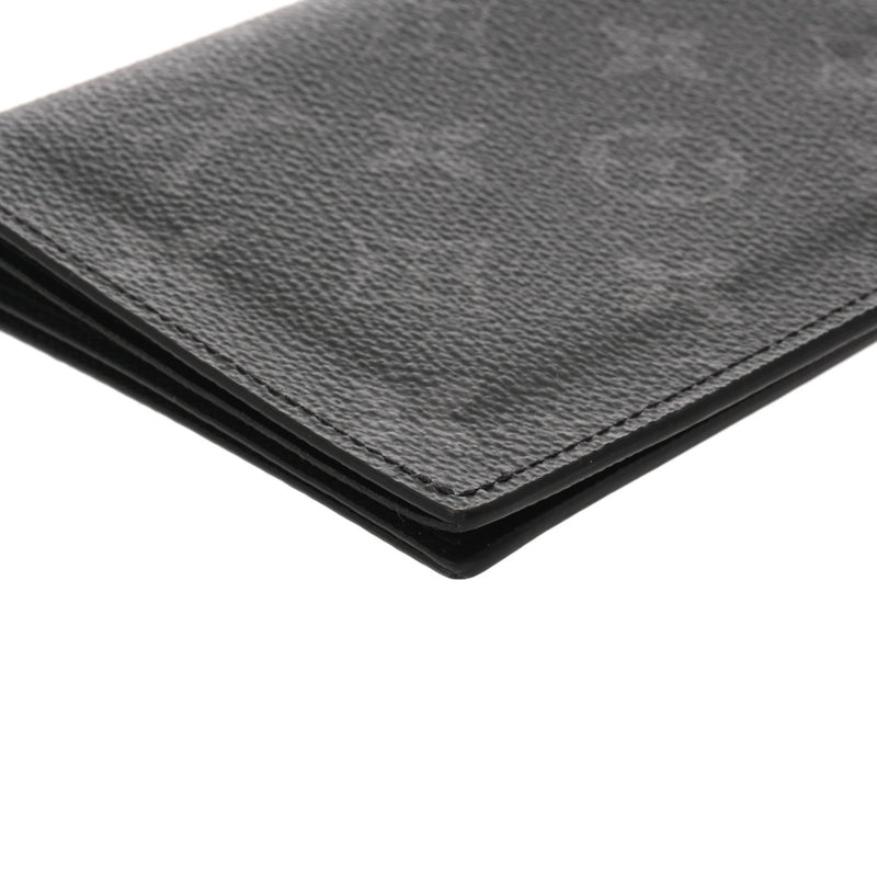 LOUIS VUITTON ルイヴィトン モノグラムエクリプス クーヴェルテュールパスポール NM ブラック M64501 ユニセックス モノグラムキャンバス パスポートケース Aランク 中古 銀蔵