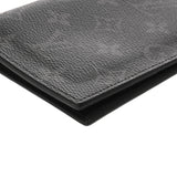 LOUIS VUITTON ルイヴィトン モノグラムエクリプス クーヴェルテュールパスポール NM ブラック M64501 ユニセックス モノグラムキャンバス パスポートケース Aランク 中古 銀蔵