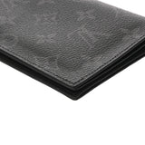 LOUIS VUITTON ルイヴィトン モノグラムエクリプス クーヴェルテュールパスポール NM ブラック M64501 ユニセックス モノグラムキャンバス パスポートケース Aランク 中古 銀蔵