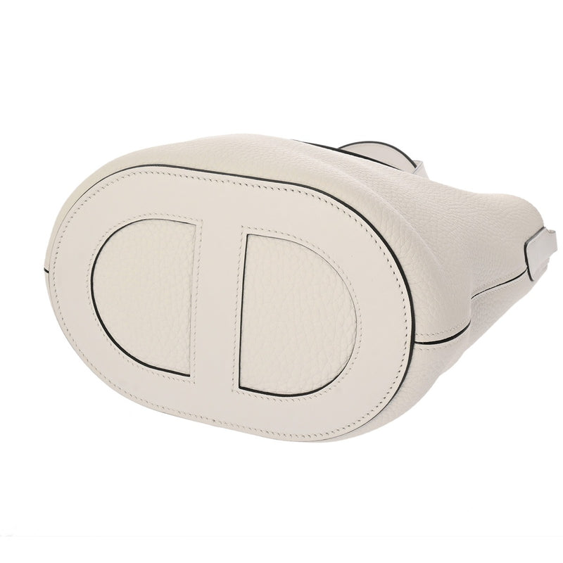 HERMES エルメス インザループ 18 ニューホワイト B刻印(2023年頃) レディース トリヨンクレマンス スイフト ハンドバッグ Aランク 中古 銀蔵