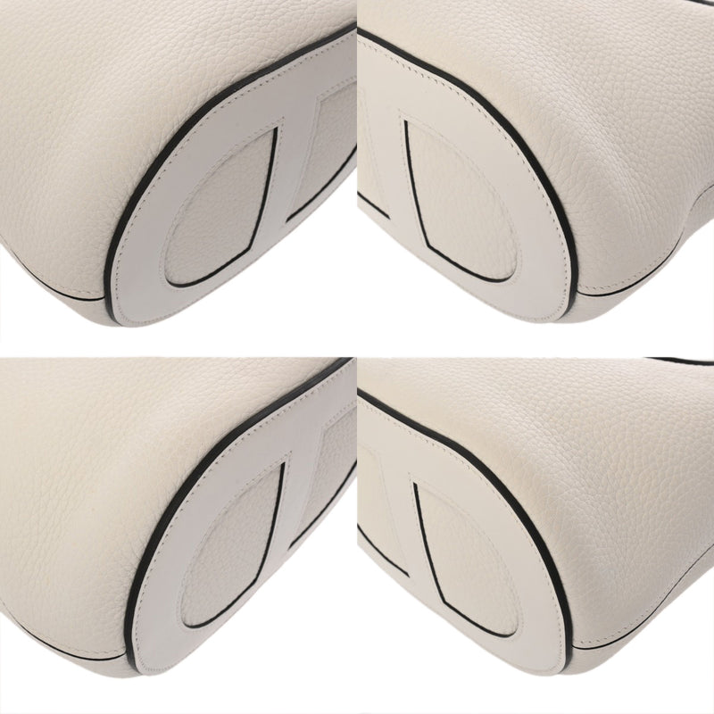 HERMES エルメス インザループ 18 ニューホワイト B刻印(2023年頃) レディース トリヨンクレマンス スイフト ハンドバッグ Aランク 中古 銀蔵