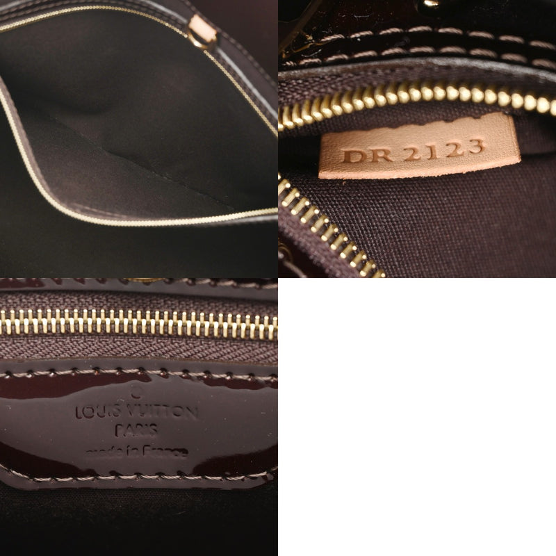 LOUIS VUITTON ルイヴィトン モノグラムヴェルニ カタリーナ EW アマラント M90011 レディース モノグラムヴェルニ ハンドバッグ ABランク 中古 銀蔵