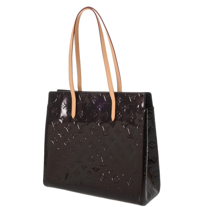 LOUIS VUITTON ルイヴィトン モノグラムヴェルニ カタリーナ EW アマラント M90011 レディース モノグラムヴェルニ ハンドバッグ ABランク 中古 銀蔵