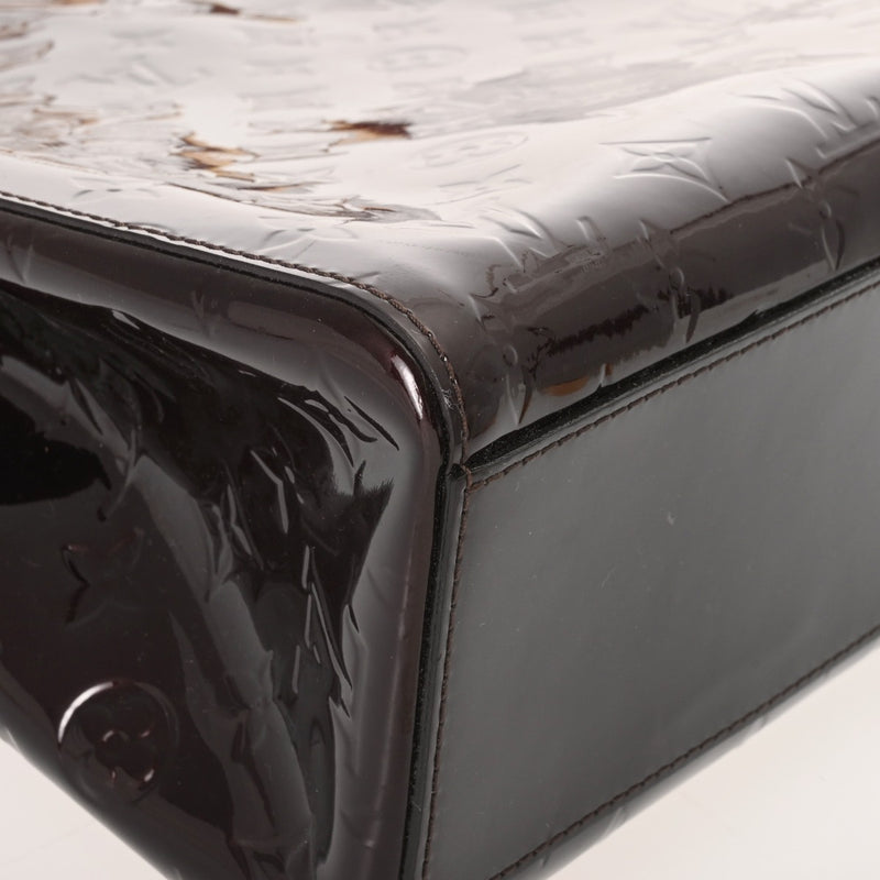 LOUIS VUITTON ルイヴィトン モノグラムヴェルニ カタリーナ EW アマラント M90011 レディース モノグラムヴェルニ ハンドバッグ ABランク 中古 銀蔵