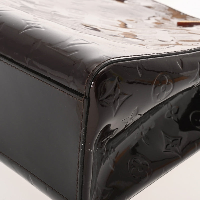 LOUIS VUITTON ルイヴィトン モノグラムヴェルニ カタリーナ EW アマラント M90011 レディース モノグラムヴェルニ ハンドバッグ ABランク 中古 銀蔵