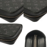 LOUIS VUITTON ルイヴィトン モノグラムエクリプス ジッピー XL トラベルケース 黒/グレー M61698 メンズ モノグラムキャンバス 長財布 Bランク 中古 銀蔵