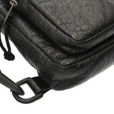 BALENCIAGA バレンシアガ エクスプローラー ブラック ユニセックス レザー ボディバッグ ABランク 中古 銀蔵