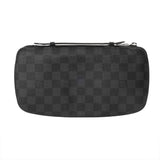 LOUIS VUITTON ルイヴィトン ダミエグラフィット オーガナイザー アトール 黒/グレー N48255 メンズ ダミエグラフィットキャンバス トラベルケース ABランク 中古 銀蔵