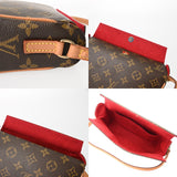 LOUIS VUITTON ルイヴィトン モノグラム レシタル ブラウン M51900 レディース モノグラムキャンバス ハンドバッグ Bランク 中古 銀蔵