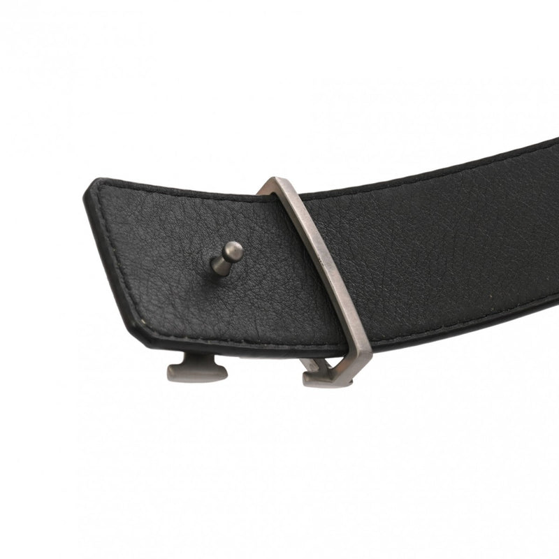 LOUIS VUITTON ルイヴィトン モノグラムイリュージョン サンチュール サイズ85 グレー M0121 メンズ レザー ベルト Aランク 中古 銀蔵