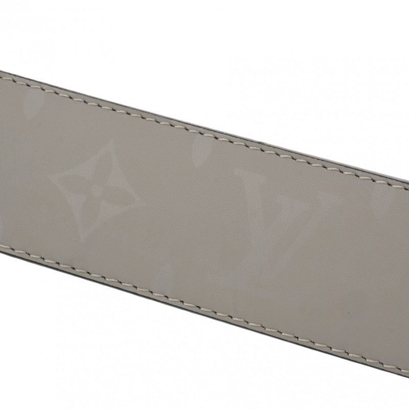 LOUIS VUITTON ルイヴィトン モノグラムイリュージョン サンチュール サイズ85 グレー M0121 メンズ レザー ベルト Aランク 中古 銀蔵