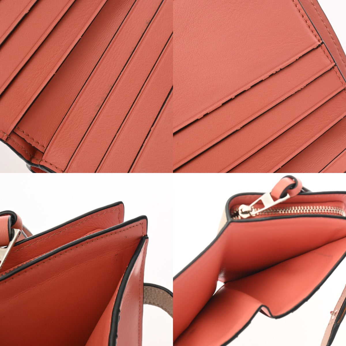 LOEWE ロエベ コンパクトジップウォレット ライトオーツ/ハニー