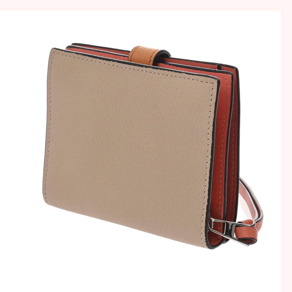 LOEWE ロエベ コンパクトジップウォレット ライトオーツ/ハニー