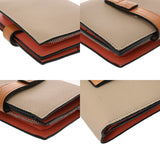 LOEWE ロエベ コンパクトジップウォレット ライトオーツ/ハニー Ｃ660Z41X02_2463 レディース ソフトグレインカーフ 三つ折り財布 ABランク 中古 銀蔵