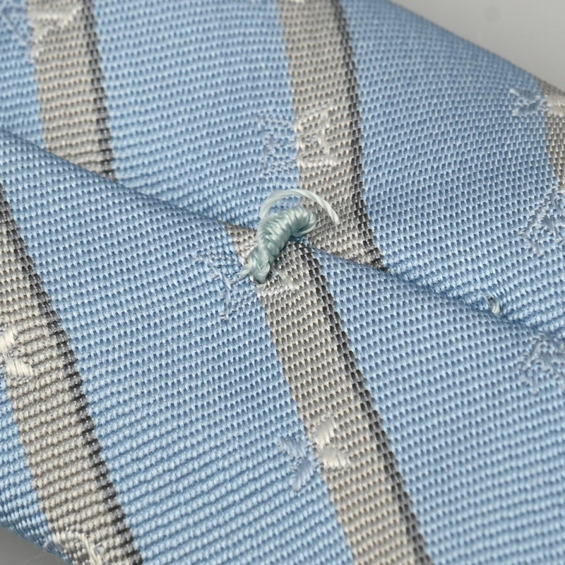 LOUIS VUITTON ルイヴィトン クラヴァット モノグラム ブルー M71727 メンズ シルク100％ ネクタイ ABランク 中古 銀蔵