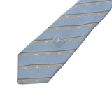 LOUIS VUITTON ルイヴィトン クラヴァット モノグラム ブルー M71727 メンズ シルク100％ ネクタイ ABランク 中古 銀蔵