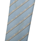 LOUIS VUITTON ルイヴィトン クラヴァット モノグラム ブルー M71727 メンズ シルク100％ ネクタイ ABランク 中古 銀蔵