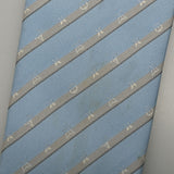 LOUIS VUITTON ルイヴィトン クラヴァット モノグラム ブルー M71727 メンズ シルク100％ ネクタイ ABランク 中古 銀蔵