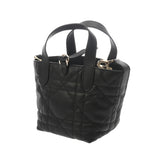 CHRISTIAN DIOR クリスチャンディオール トゥジュール バーティカルカバ ナノ ブラック レディース カーフ ハンドバッグ 新同 中古 銀蔵