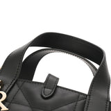 CHRISTIAN DIOR クリスチャンディオール トゥジュール バーティカルカバ ナノ ブラック レディース カーフ ハンドバッグ 新同 中古 銀蔵