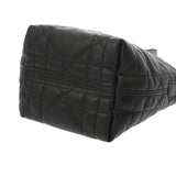CHRISTIAN DIOR クリスチャンディオール トゥジュール バーティカルカバ ナノ ブラック レディース カーフ ハンドバッグ 新同 中古 銀蔵