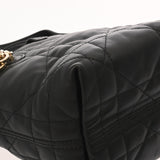 CHRISTIAN DIOR クリスチャンディオール トゥジュール バーティカルカバ ナノ ブラック レディース カーフ ハンドバッグ 新同 中古 銀蔵
