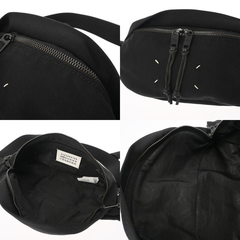 Maison Margiela メゾン マルジェラ クロス ブラック S55WB0072 ユニセックス ナイロン ボディバッグ ABランク 中古 銀蔵