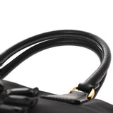 PRADA プラダ フラワーモチーフ ブラック レディース ナイロン/ベロア トートバッグ ABランク 中古 銀蔵