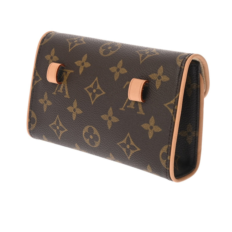 LOUIS VUITTON ルイヴィトン モノグラム ポシェットフロランティーヌ ブラウン M51855 レディース モノグラムキャンバス ウエストバッグ Aランク 中古 銀蔵