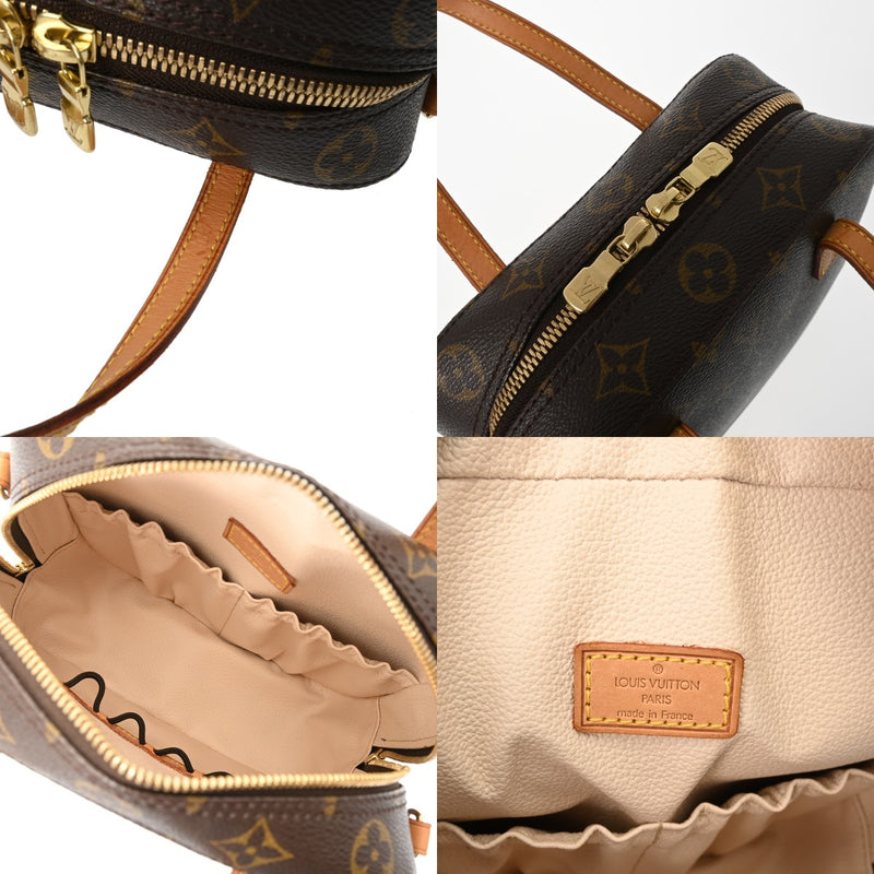 LOUIS VUITTON ルイヴィトン モノグラム スポンティーニ 2WAY ブラウン M47500 レディース モノグラムキャンバス ハンドバッグ ABランク 中古 銀蔵