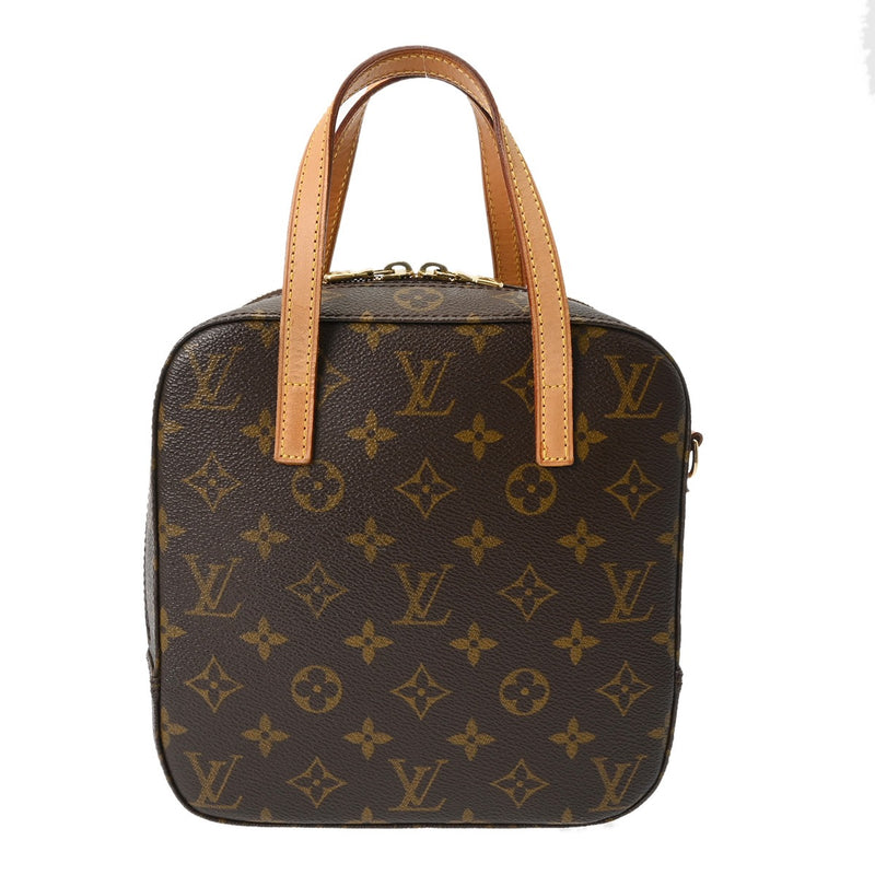 LOUIS VUITTON ルイヴィトン モノグラム スポンティーニ 2WAY ブラウン M47500 レディース モノグラムキャンバス ハンドバッグ ABランク 中古 銀蔵