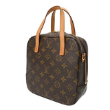 LOUIS VUITTON ルイヴィトン モノグラム スポンティーニ 2WAY ブラウン M47500 レディース モノグラムキャンバス ハンドバッグ ABランク 中古 銀蔵
