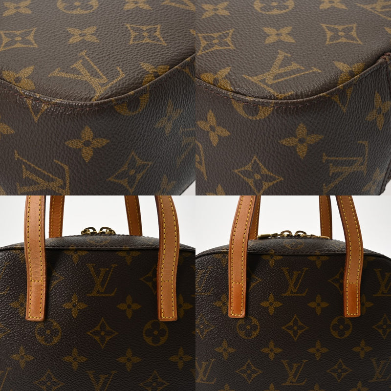 LOUIS VUITTON ルイヴィトン モノグラム スポンティーニ 2WAY ブラウン M47500 レディース モノグラムキャンバス ハンドバッグ ABランク 中古 銀蔵